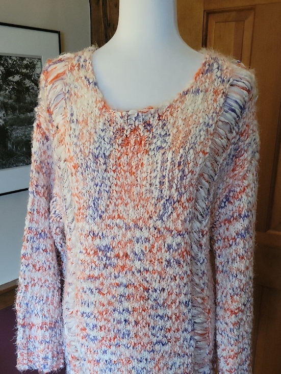 POL Sweaters - POL Confetti Knit Chunky Distressed Sweater